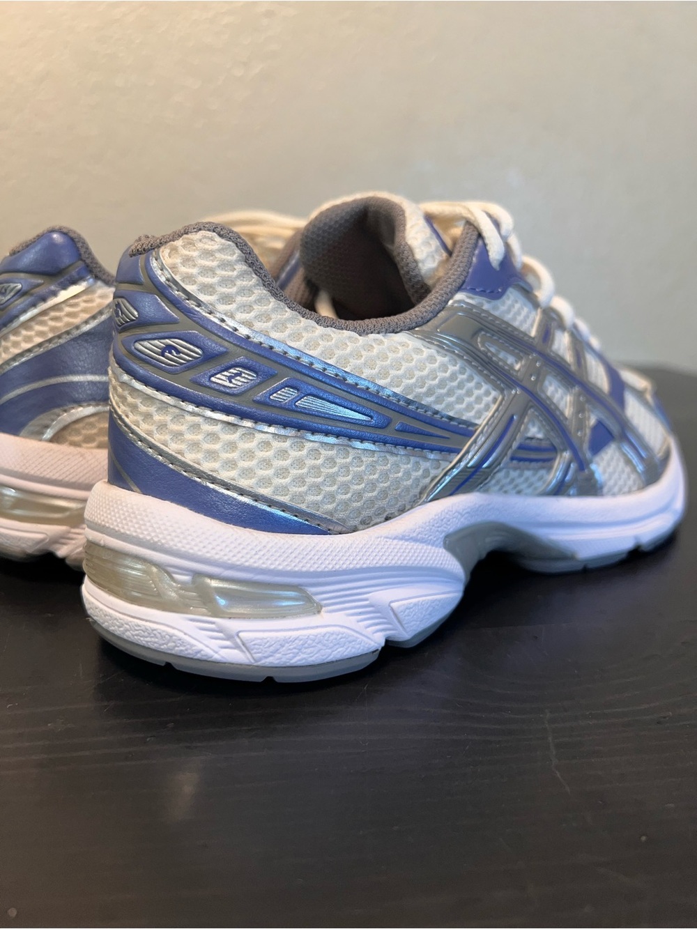 Womens ASICS GEL-1130 ‘Cream Blueberry’ Size 6.5 - Picture 2 of 16